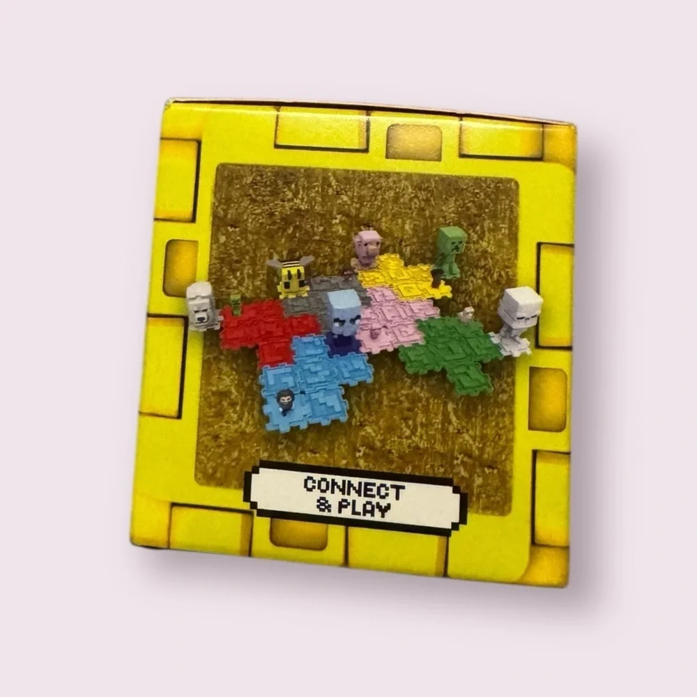 Minecraft Movie McDonald's Gold Block & Dawn #3 Happy Meal Toy NWT Collectible